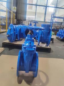 Wholesale PN10 Flanged DIN F4 Gate Valve Resilient Seated Valves Ductile Iron from china suppliers
