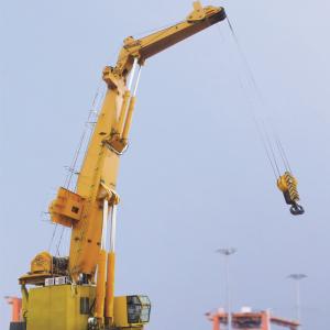 China Custom Design Compact Knuckle Boom Crane Mobile Harbour Crane Lifting Safety on sale