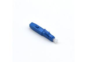 Wholesale LC UPC Fiber Optic Fast Connector Pre - Embedded Blue For 0.9mm Tight Buffer Cable from china suppliers