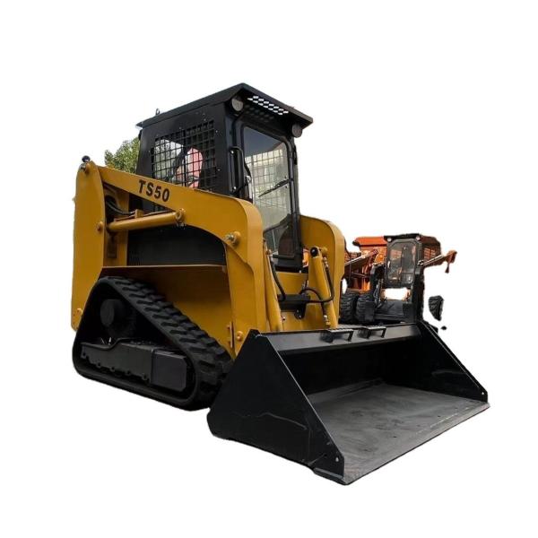 Earthmoving Machinery Tracked Skid Steer Loader TS50 Minicargador for Functional