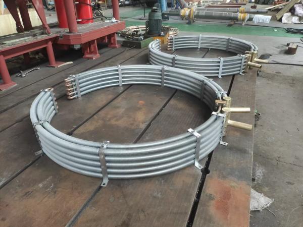 Industrial Wall Mounted Hydraulic Oil Cooler 10-50 Kg For Fluid Pipe Operating