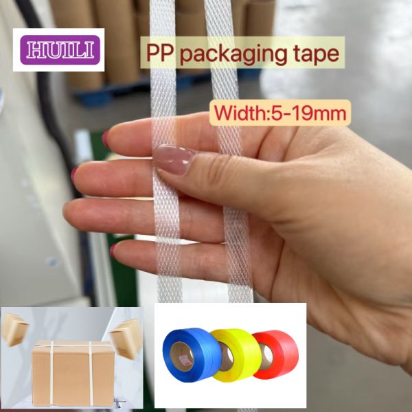 Red PP strapping belt 5-19mm PP strapping band Automatic PP packaging belt