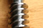 OEM ZCuAl10Fe3 Worm Shaft And Worm Gear Set 15 Module