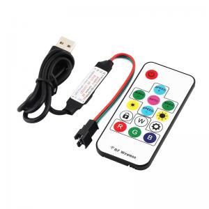 Wholesale Mini LED Pixel Controller USB DC 5V With 14 Keys RF Remote Control from china suppliers