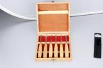 Round Punch Wood Turning Chisel Set Domestic Ashtree For Woodworking