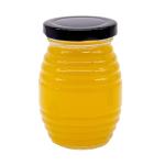 Custom Logo Full Size Clear Honey Wide Mouth Glass Food Jars With Lids