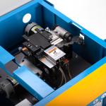 Intelligent High Platform Semi-Automatic Baler Hot Melt Plastic Double Motor