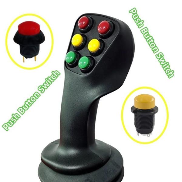 Yeswitch 12mm IP67 Dome Momentary Push Button Switch