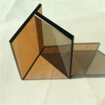 10mm Blue Bronze Clear Float Glass Reflective Tinted Laminated Tempered Sheet