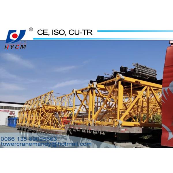 1250KN.m Fixed Jib Crane 50m Tower Crane Boom Length D5020 Luffing Jib Crane with Tower Crane Climbing Cage