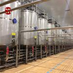 Outlet 500L Stainless Steel Ice Cream Aging Tank Mixing Plant with Customized