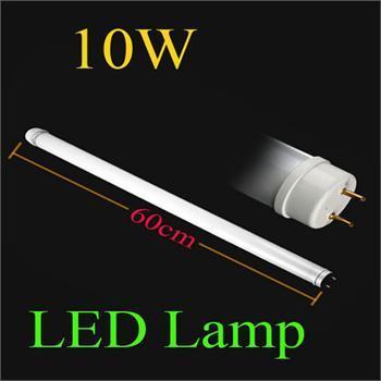 50 ~ 60Hz T8 10W SMD Fluorescent led tube light bulbs 620Lm, life 50000 hours