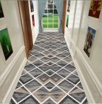 Special Style Crystal Velvet Custom Commercial Floor Mat For Entrance Corridor