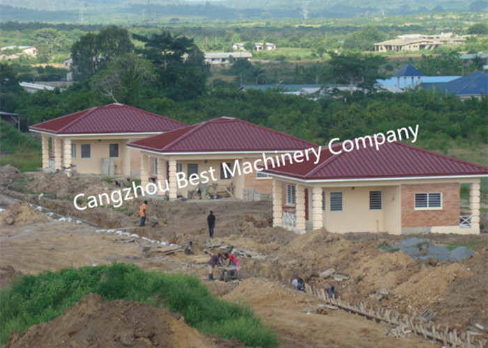 Strip Lock Roof Sheet Self Lock Sheet Metal Roofing Machine , Roof Sheet Making Machine