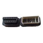 ABS 14 Pin OBD2 Extension Cord , Stable OBDii Car Diagnostic Cable For Nissan