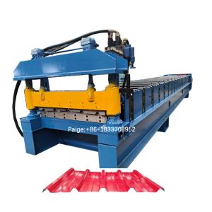 Wholesale TR4 TR5 Metal Roof Panel Roll Forming Machine Q235 Steel from china suppliers