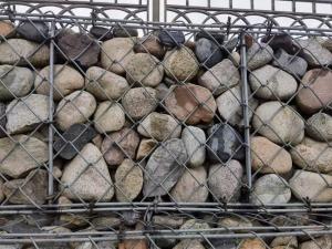Wholesale 1x1x1m Gabion Wire Mesh Pvc Coating Thickness 0.2-1mm from china suppliers