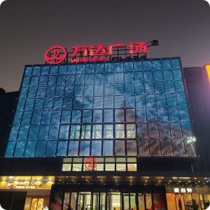 China Outdoor LED Mesh Display For Building Facade Grey Flexible Stage Curtain IP67 on sale