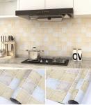 China Factory Peel And Stick Tile Wallpaper Oil Proof Kitchen Wallpaper 3D Wall