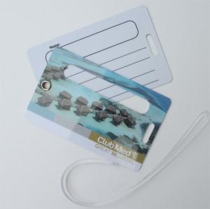 China Card Luggage Tag, Hard Plastic Luggage Tag, Plastic Travel Tag on sale
