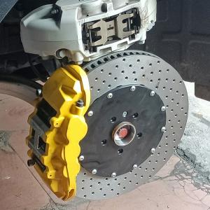 Wholesale Upgrade Car Brake Calipers 8520 Big 6 Piston Calipers Yellow Color Fit For Zeekr 001 from china suppliers
