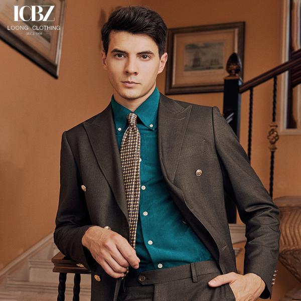 OEM Party Wedding Vested Suit Men's Blazer 3 Piece Business Suit Set with Custom