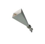 V Band Wr15 Waveguide Horn Antenna , Copper Microwave Horn Antenna