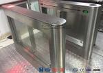 RFID Card Reader Pedestrian Barrier Gate Access Control System DC24V Brush Motor