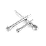 Stainless Split Pins 1/16 Diameter 0.5 Pin Length Flat Head Phillips Pozi Drive