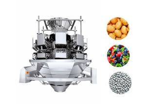Wholesale 3000g Salad Multihead Weigher Machine With 5L Hoppers from china suppliers