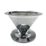 Brew 60g Liner Stainless Steel Mesh Coffee Filter Reusable Drip 145mm