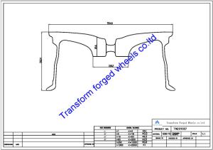 Wholesale TM209007 20X9 inches forged wheels monoblock wheels blanks Dimple style barrel and rims from china suppliers