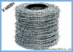 Border Security Protection Galvanized Barbed Wire Steel ASTM Standards