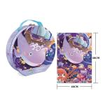 Oem CMYK Children Educational Game Jigsaw Puzzle Toys Cartoon Ocean Exploration