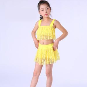 Wholesale Three Pieces Summer Cute Girls Swimsuit from china suppliers