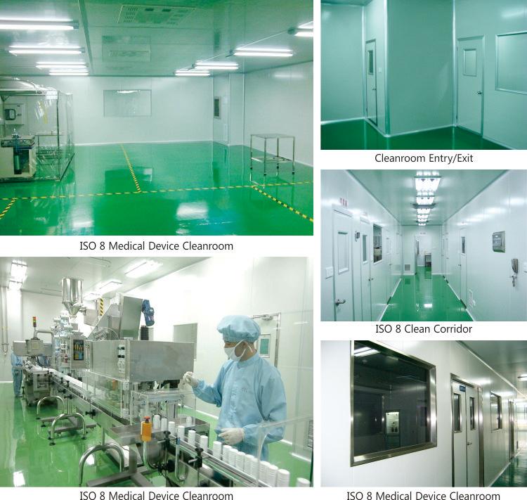 Epoxy Floor Modular Clean Room GMP Air Handling Units