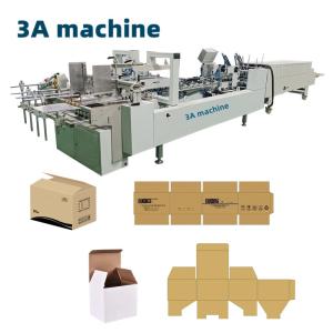 Wholesale Net Weight About 1300kg CQT-800WK-2 Corrugated Carton Box Folding Machine Gluer Machine from china suppliers