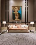 Modern Elegant Velvet Fabric Linen Leather 8 Seater Sofa Set For Living Room