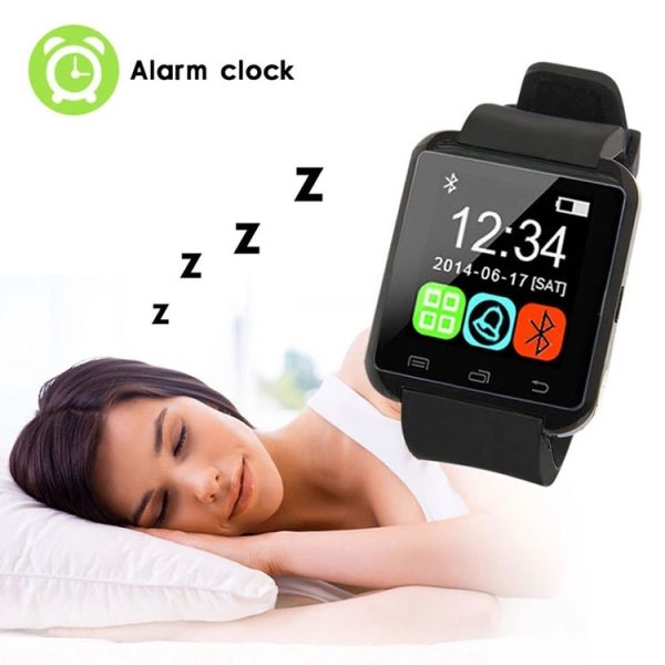 Eraysun U8 Portable Smartwatch 3.0 IPS Display IP67 Waterproof 1.48" Screen Android/iOS Compatible Fitness Tracker