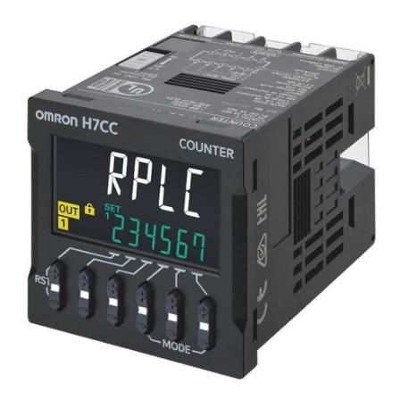 H7CC-AW Digital counter, screw terminals,48x48 mm,SPST and SPDT relay output,100
