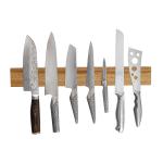 Wood Magnet Strip Rack Magnetic Knife Holder Magnetic Suction Hang Lever Kitchen