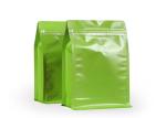 Stand Up Kraft Zipper Lock Bags With Clear Window For Dry Fruit Packing Custom