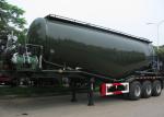 Dry Bulk Pneumatic Tanker Trailers 26500L 3 Axles for Oil Well Cementing Cement
