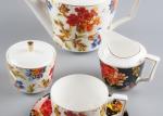 FDA Certificate Luxury Royal 45% Bone China Wedding Dinner Set