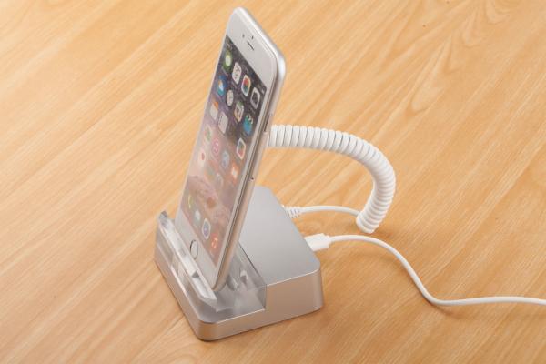 COMER anti-lost charger holder retail shop security display smartphone alarm