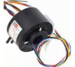 High Reliability Through Hole Slip Ring , Innter Diameter 25.4mm Signal Slip