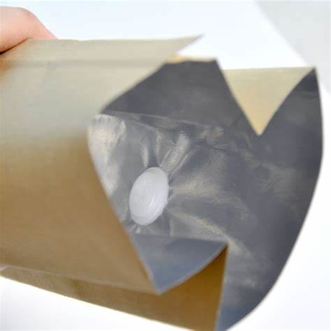 Aluminium Foil Lined Customized Hot Food Packaging Aluminium Foil Paper Takeaway Bags