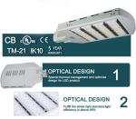 1-10V dimming DALI 100 Watts Led roadway lighting 50000 Hours Lifetime