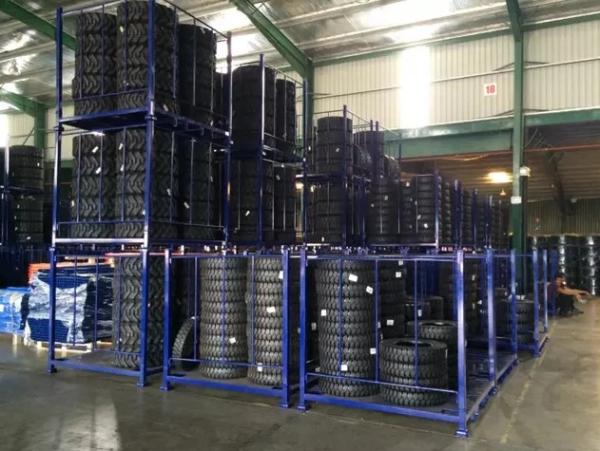 Welded Adjustable Durable Storage Galvanized Stacking Steel Industrial Pallet