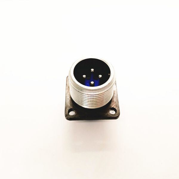 P20J6A Industrial Circular Connector 4 Pins For Industrial Control & Broadcast